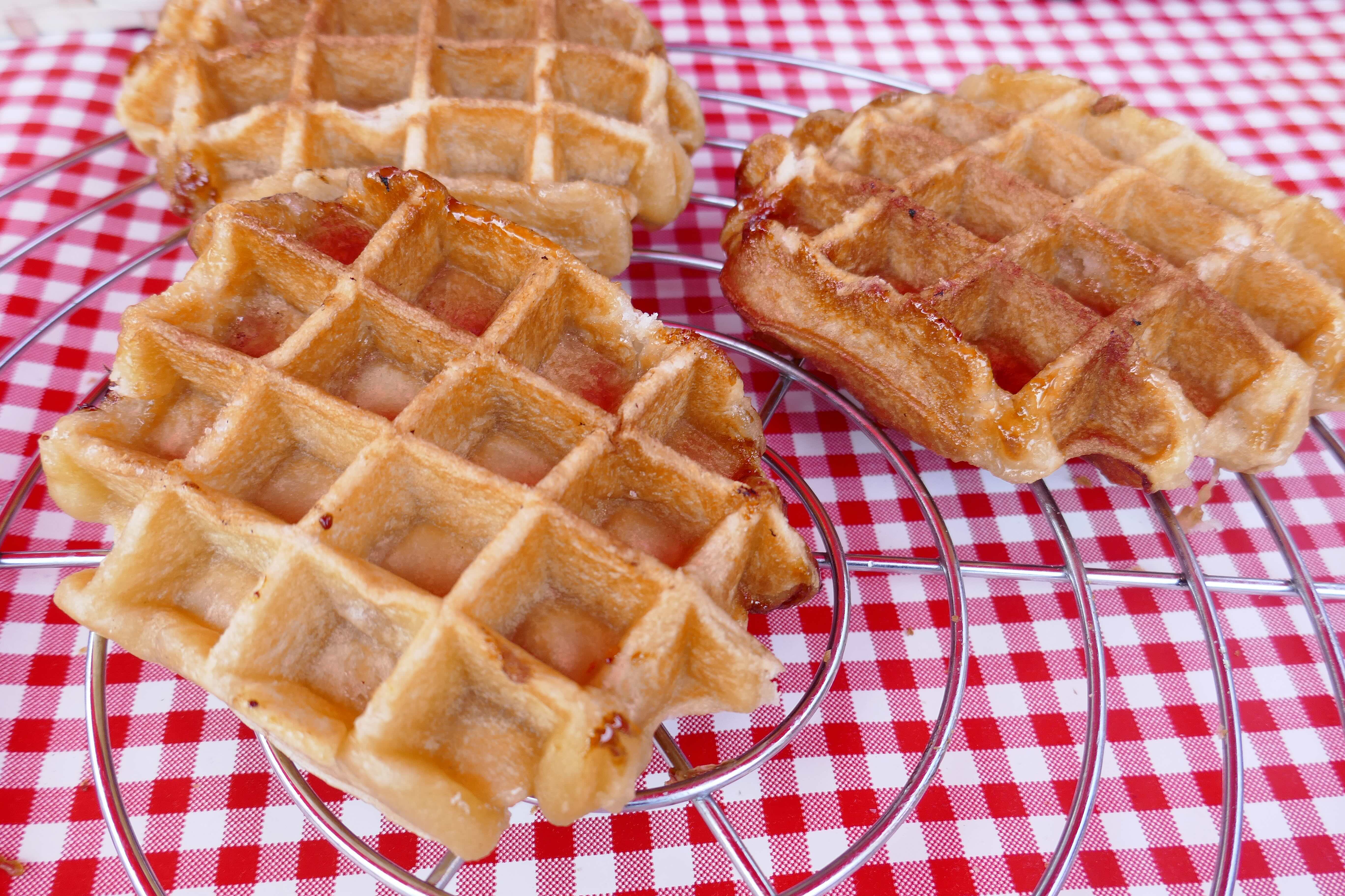 Savoury Liège Waffles